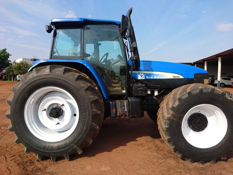 0997 - TRATOR NEW HOLLAND TM 150 4X4 ANO 2002